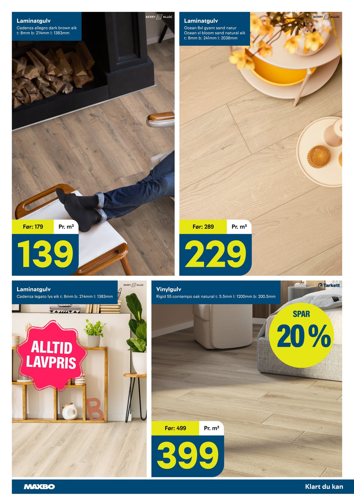 Se Maxbo kundeavis for uge 44 på Tilbudsuken.no. Se gode tilbud på mange varer. Les kundeavisen her! Side 6