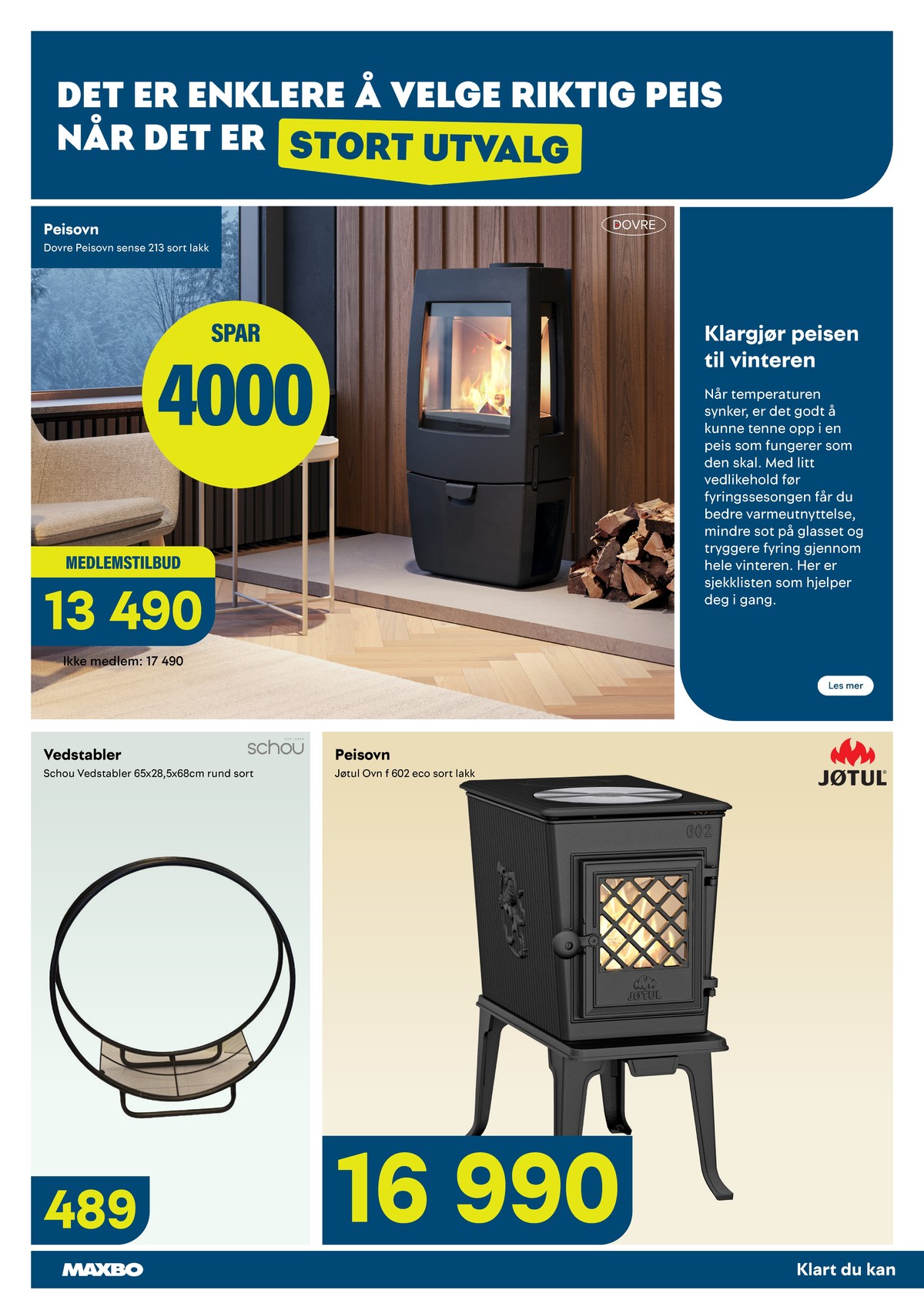 Se Maxbo kundeavis for uge 44 på Tilbudsuken.no. Se gode tilbud på mange varer. Les kundeavisen her! Side 10