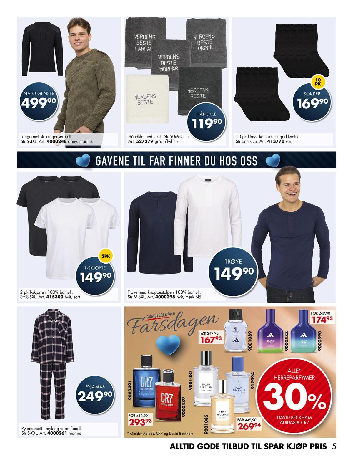 Se Sparkjøp kundeavis for uge 44 på Tilbudsuken.no. Se gode tilbud på mange varer. Les kundeavisen her! Side 5