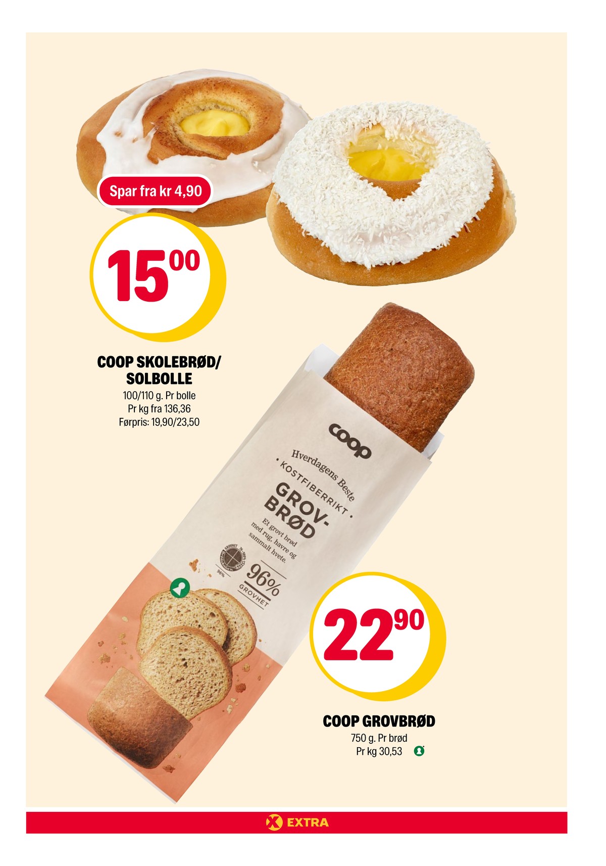 Se Coop Extra kundeavis for uke 5 på Tilbudsuken.no. Se gode tilbud på mange varer, f.eks. kaker coop eller brød coop. Les kundeavisen her! Side 25