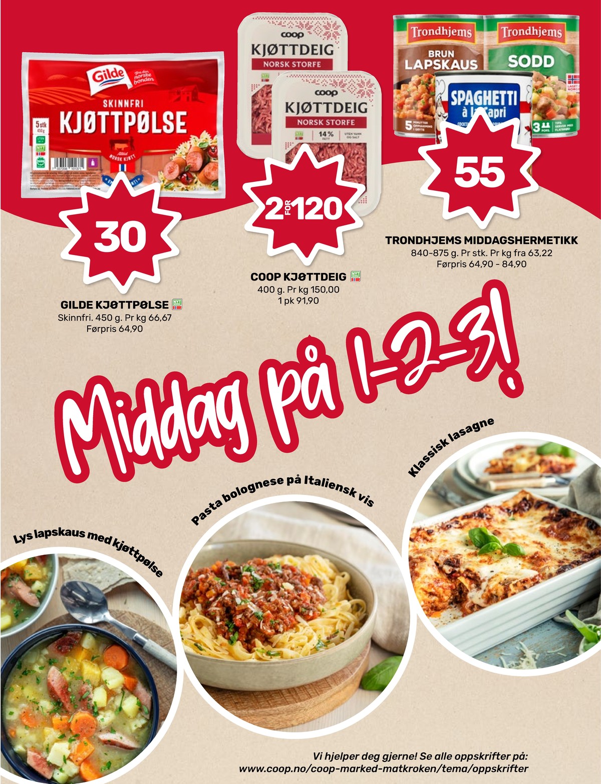 Se Coop Marked kundeavis for uke 5 på Tilbudsuken.no. Se gode tilbud på mange varer, f.eks. kjøttpølser gilde eller kjøttdeig coop. Les kundeavisen her! Side 10