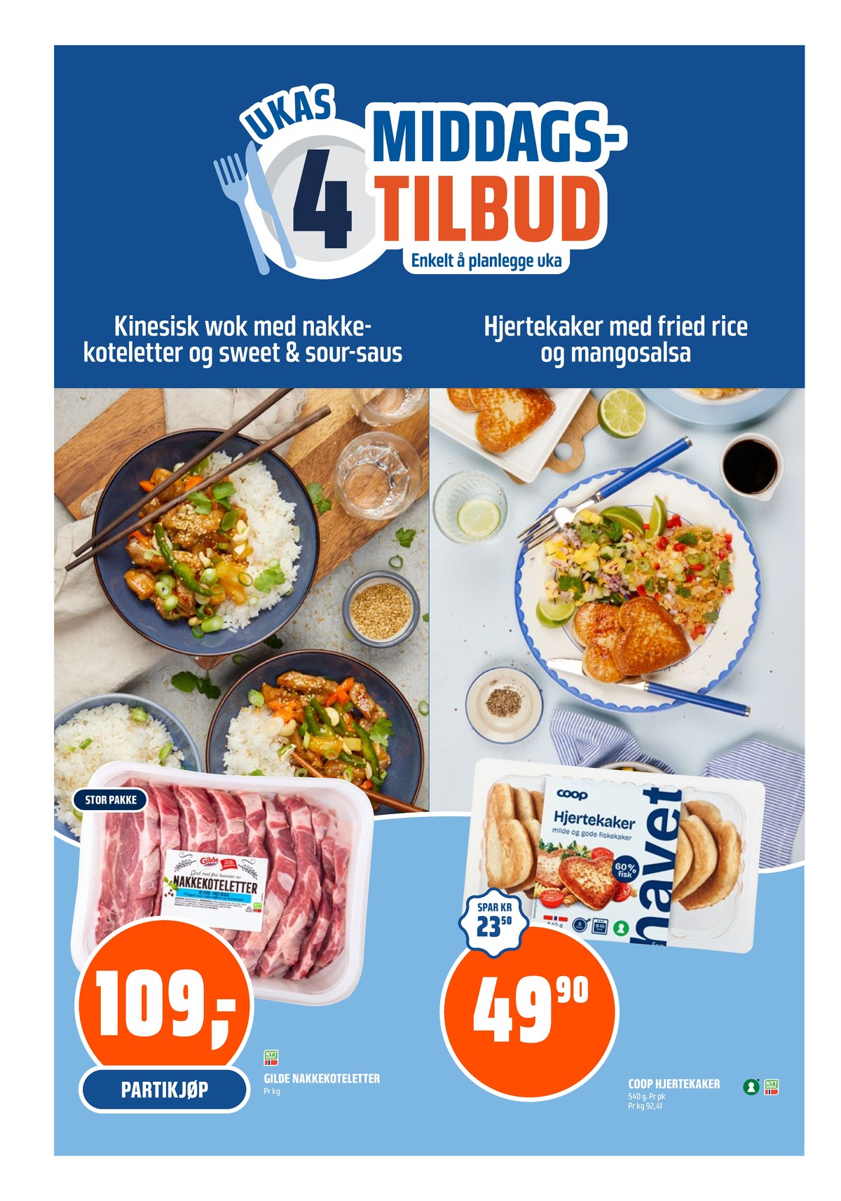 Se Coop Obs kundeavis for uke 5 på Tilbudsuken.no. Se gode tilbud på mange varer, f.eks. fiskekaker coop eller nakkekoteletter gilde. Les kundeavisen her! Side 8