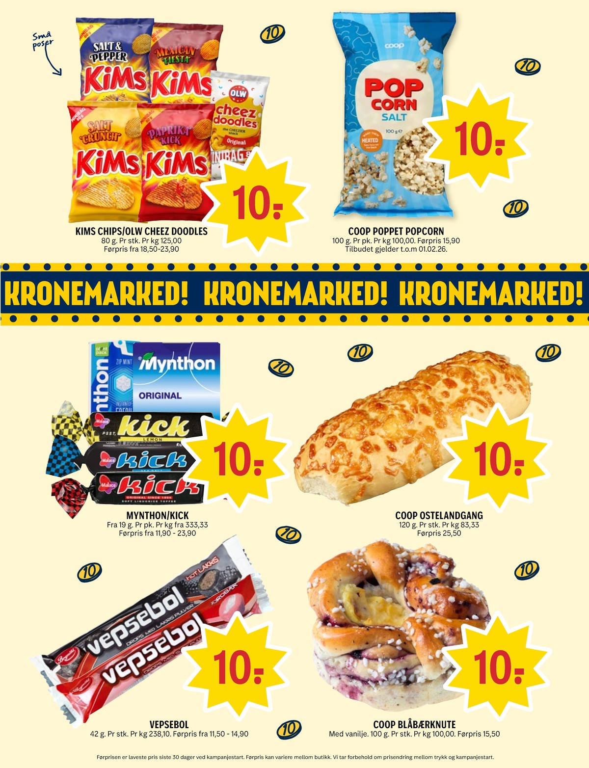Se Coop Prix kundeavis for uke 5 på Tilbudsuken.no. Se gode tilbud på mange varer, f.eks. cheez doodles olw eller mexican fiesta chips kims. Les kundeavisen her! Side 3