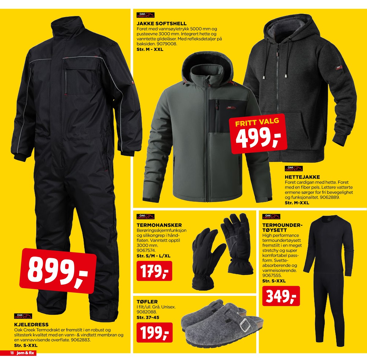 Se Jem & Fix kundeavis for uge 5 på Tilbudsuken.no. Se gode tilbud på mange varer. Les kundeavisen her! Side 18