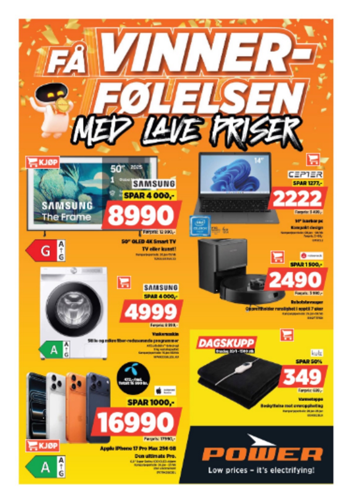 Se Power kundeavis for uge 5 på Tilbudsuken.no. Se gode tilbud på mange varer. Les kundeavisen her! Side 1