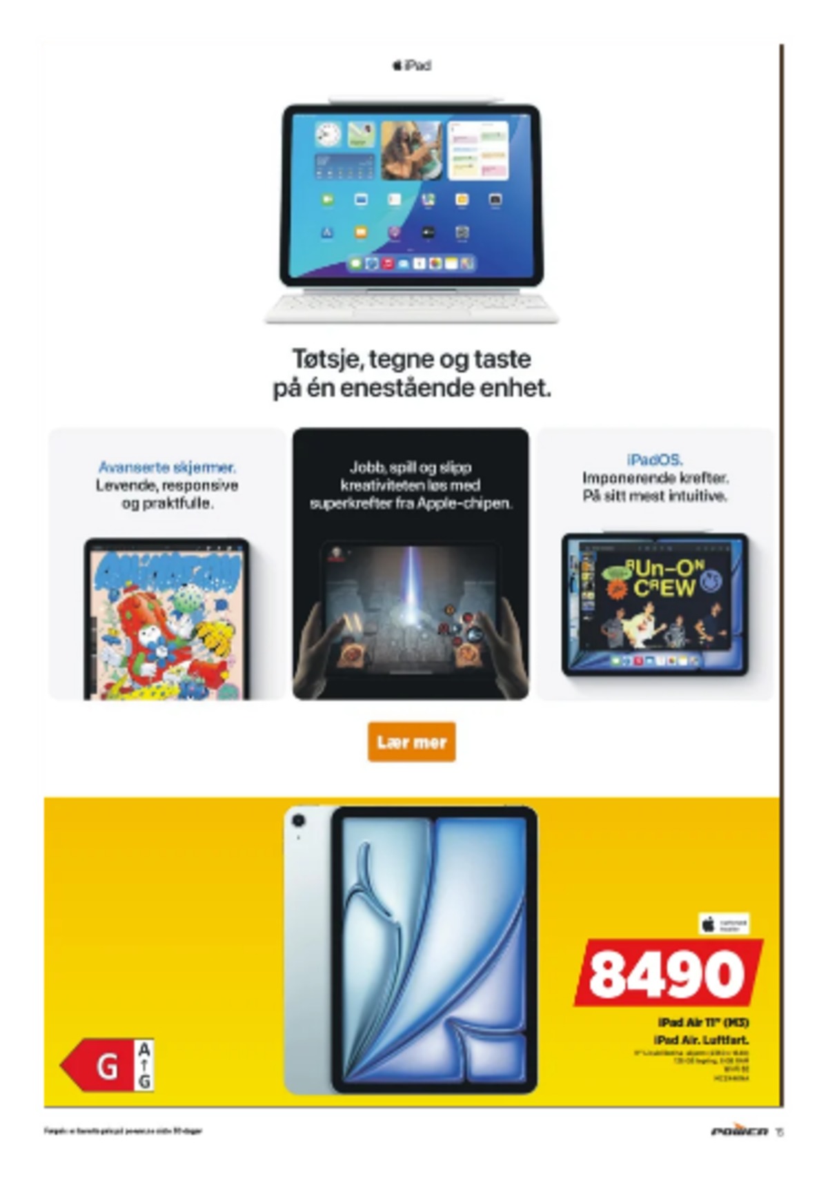 Se Power kundeavis for uge 5 på Tilbudsuken.no. Se gode tilbud på mange varer. Les kundeavisen her! Side 15