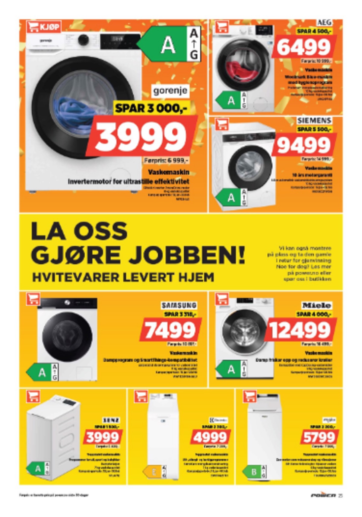 Se Power kundeavis for uge 5 på Tilbudsuken.no. Se gode tilbud på mange varer. Les kundeavisen her! Side 25