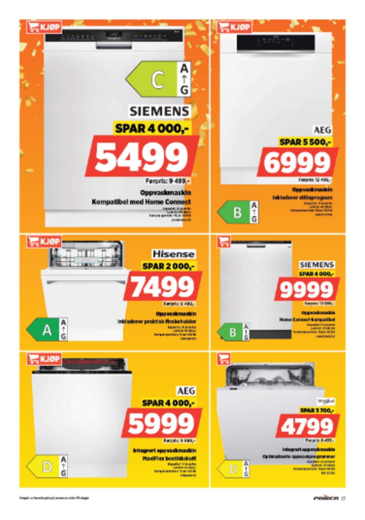 Se Power kundeavis for uge 5 på Tilbudsuken.no. Se gode tilbud på mange varer. Les kundeavisen her! Side 27