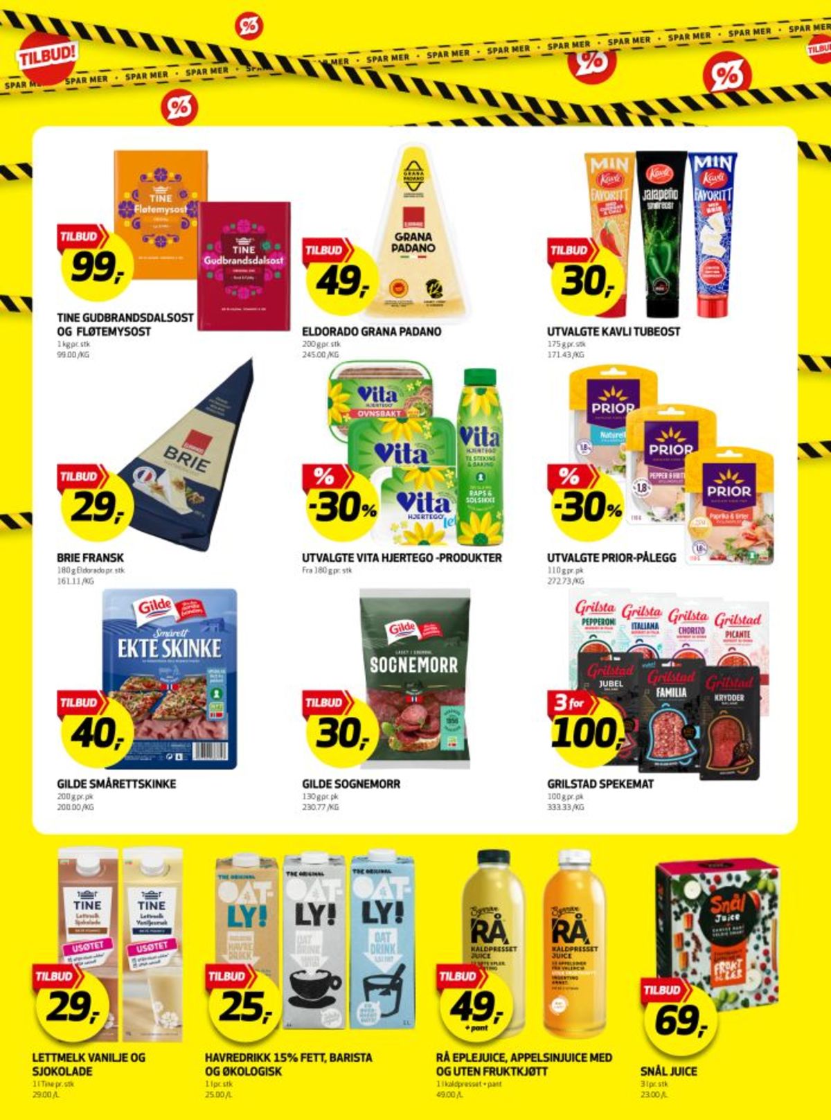 Se Bunnpris kundeavis for uke 5 på Tilbudsuken.no. Se gode tilbud på mange varer, f.eks. grana padano eldorado eller gudbrandsdalsost tine. Les kundeavisen her! Side 14