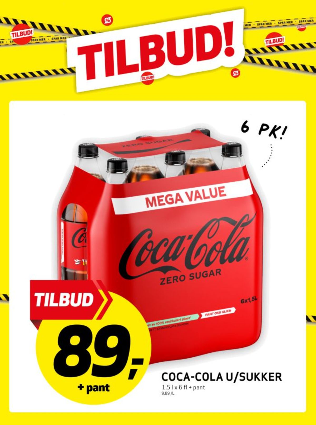 Se Bunnpris kundeavis for uke 5 på Tilbudsuken.no. Se gode tilbud på mange varer, f.eks. coca cola zero 6 pk. coca-cola zero eller andre varer. Les kundeavisen her! Side 19