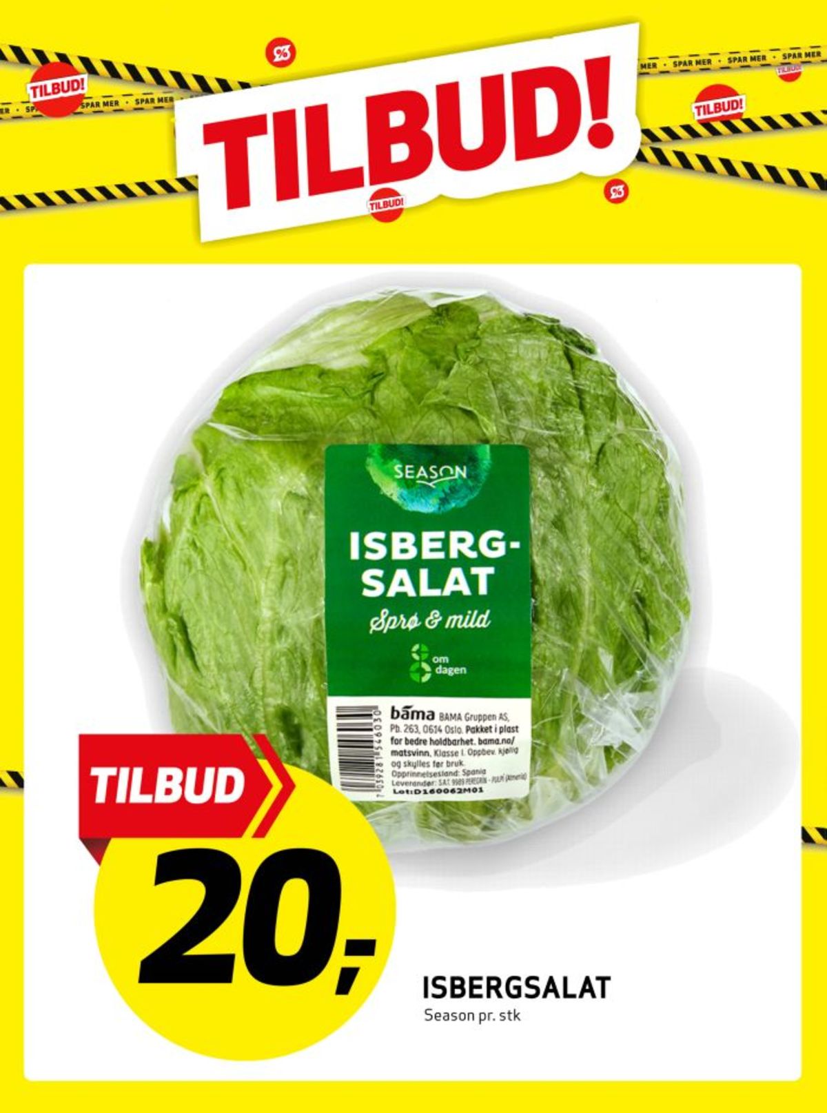 Se Bunnpris kundeavis for uke 5 på Tilbudsuken.no. Se gode tilbud på mange varer, f.eks. isbergsalat season eller andre varer. Les kundeavisen her! Side 7