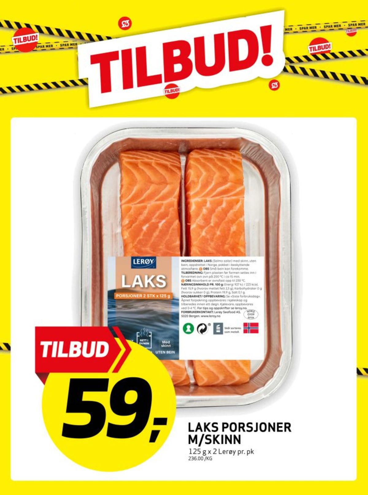 Se Bunnpris kundeavis for uke 5 på Tilbudsuken.no. Se gode tilbud på mange varer, f.eks. laksefilet lerøy eller andre varer. Les kundeavisen her! Side 9