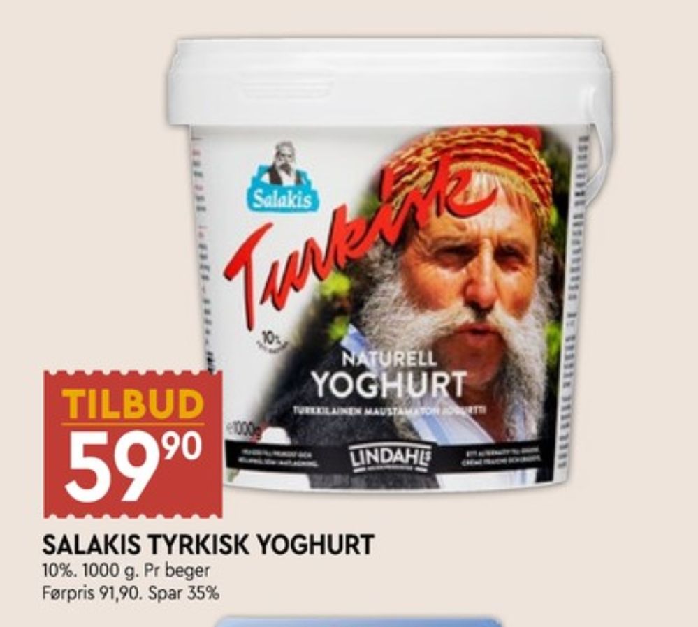 Salakis, Naturell Yoghurt