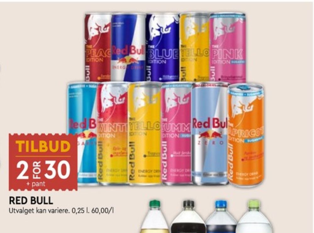 Red Bull, Energidrikk