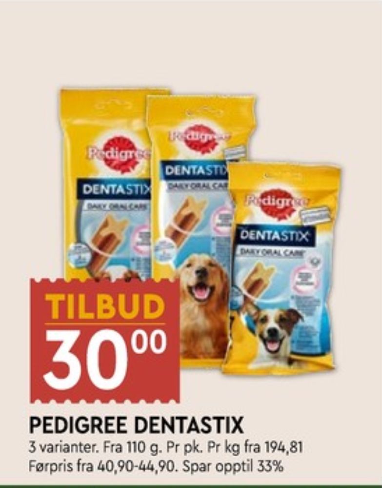 Pedigree Dentastix, Hundesnack