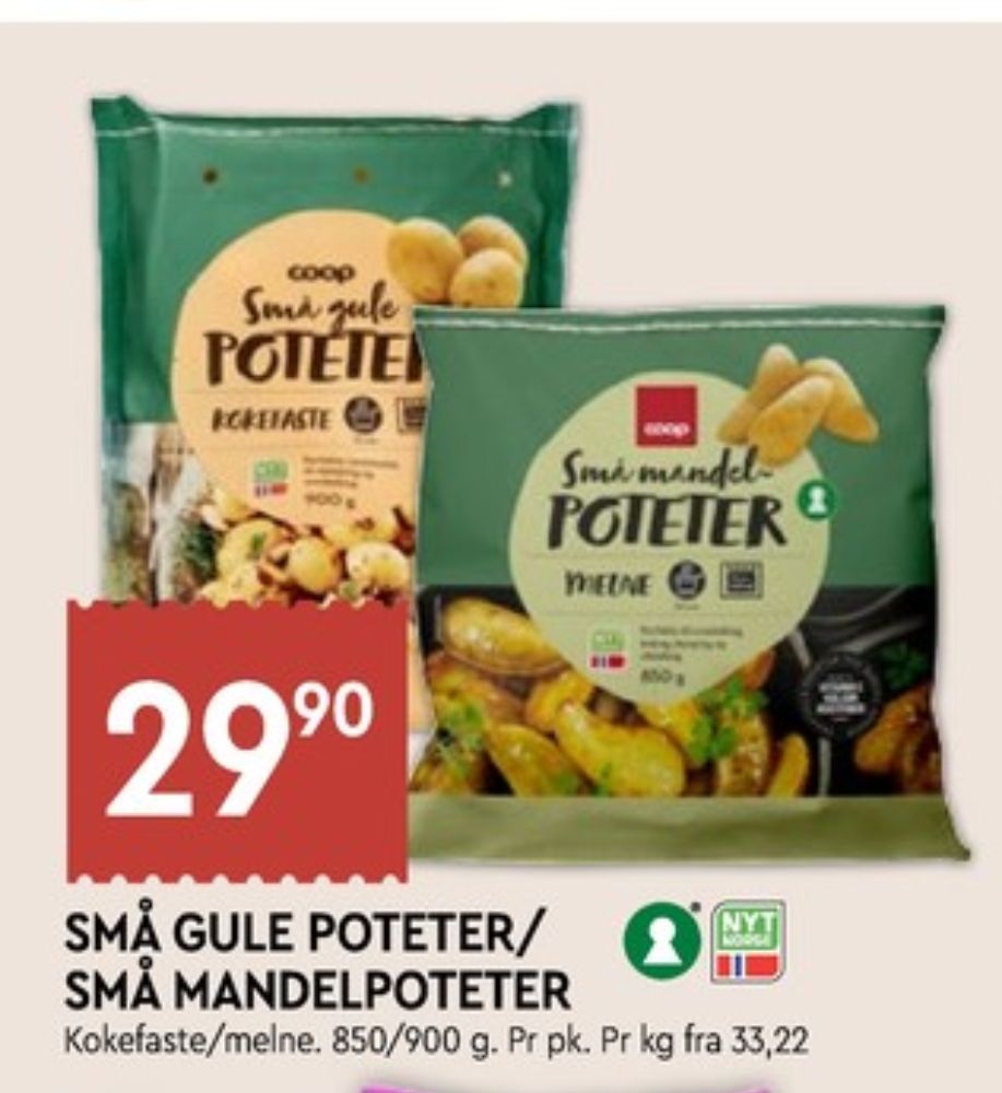Coop, Poteter