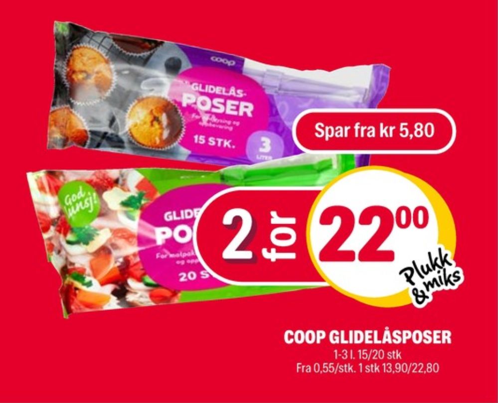 Coop, Husholdningsposer