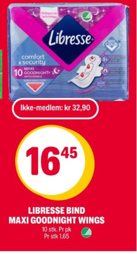 Libresse, Sanitetsbind