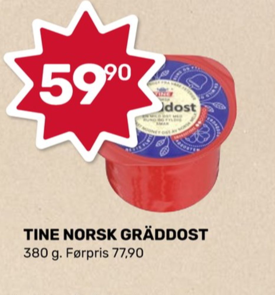 Tine, Gräddost