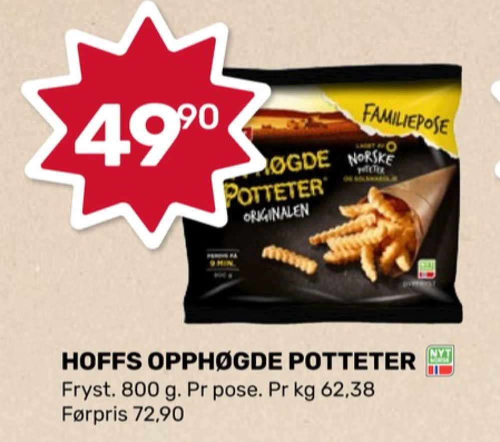 Hoff, Opphøgde Potteter Originalen