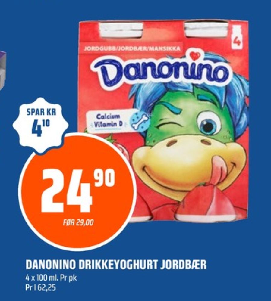 Danonino, Drikkeyoghurt