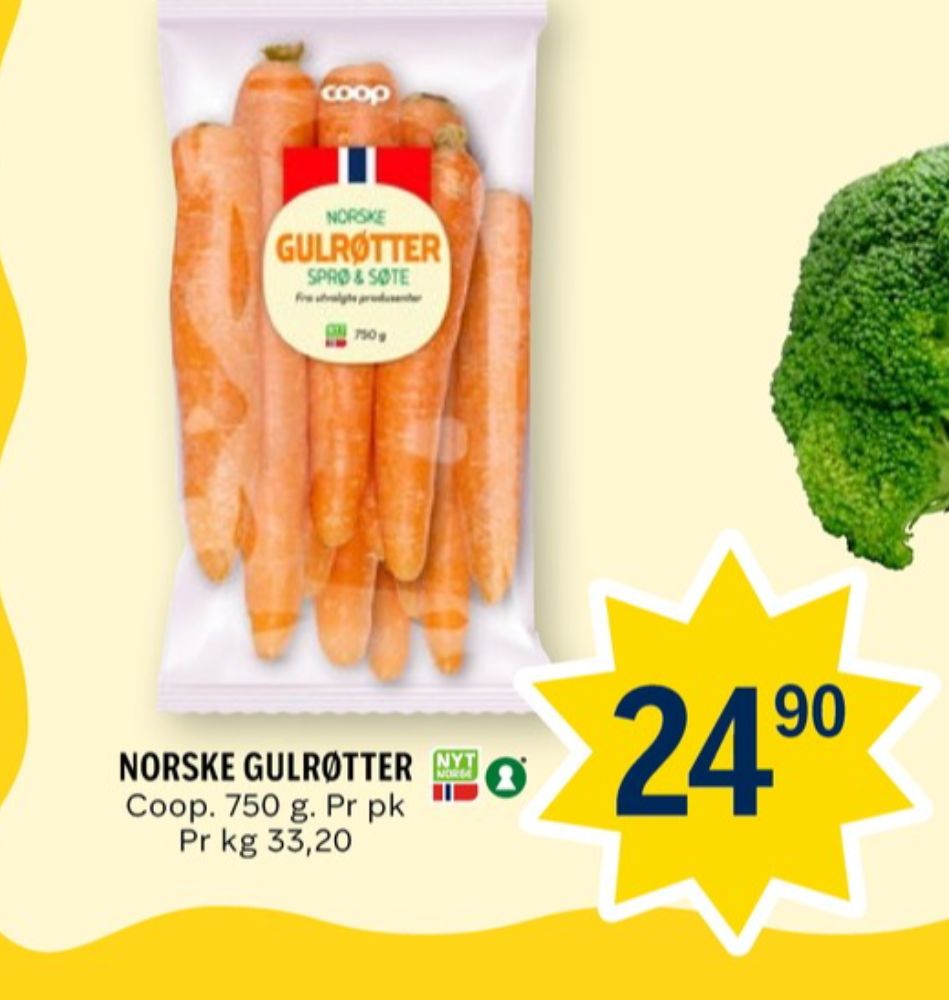 Coop, Gulrøtter