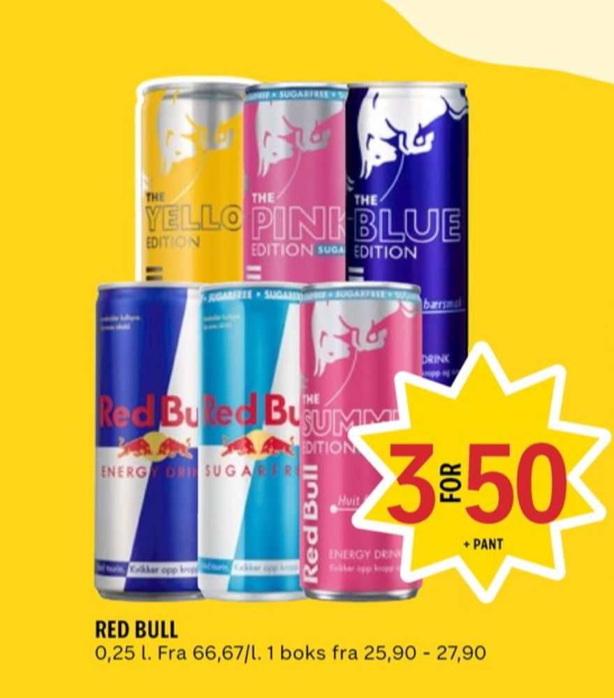 Red Bull, Energidrikk