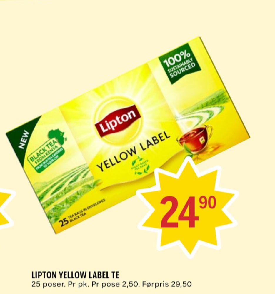 Lipton, Teposer