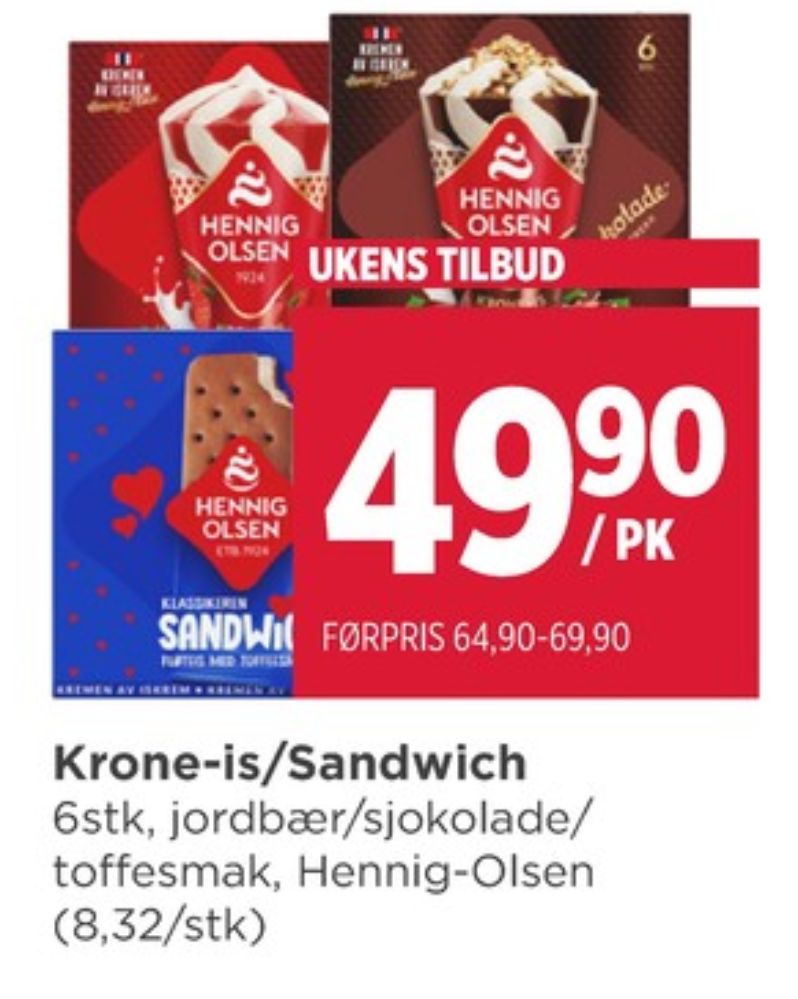 Hennig-Olsen, Isvafler Sjokolade