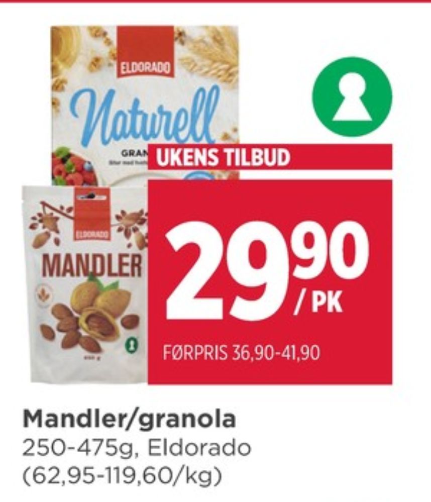 Eldorado, Granola Naturell