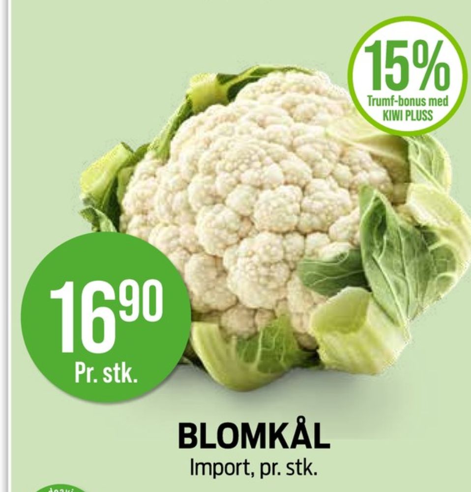 Ukjent, Blomkål