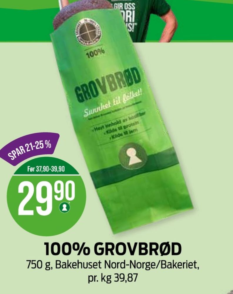 Bakehuset, Grovbrød