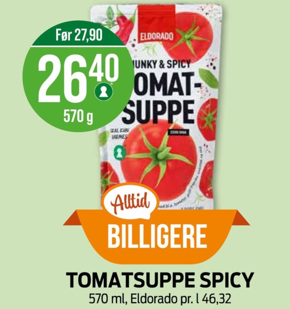 Eldorado, Tomatsuppe Spicy