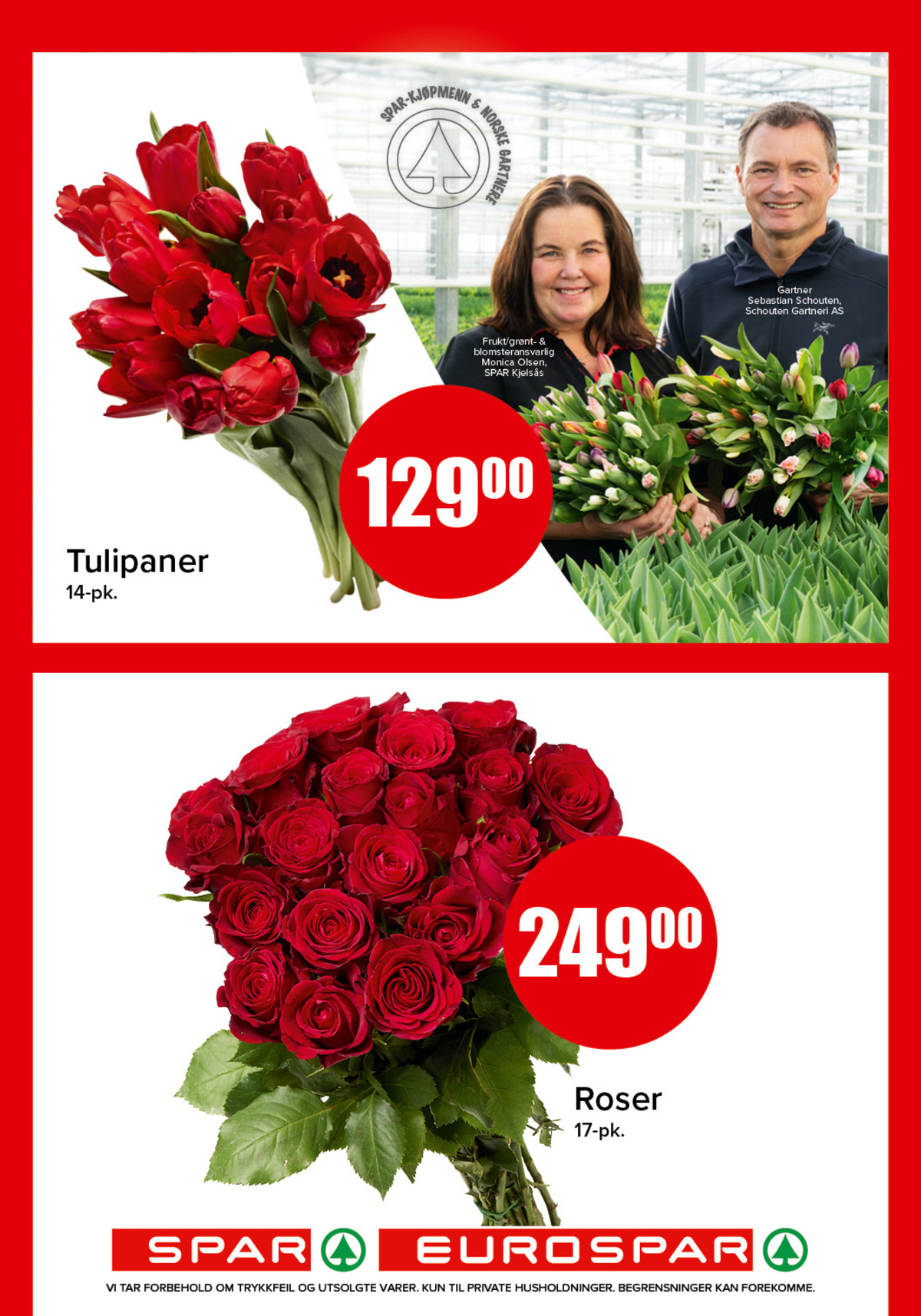 Se Spar - Eurospar kundeavis for uke 6 på Tilbudsuken.no. Se gode tilbud på mange varer, f.eks. bukett ukjent eller bukett ukjent. Les kundeavisen her! Side 12