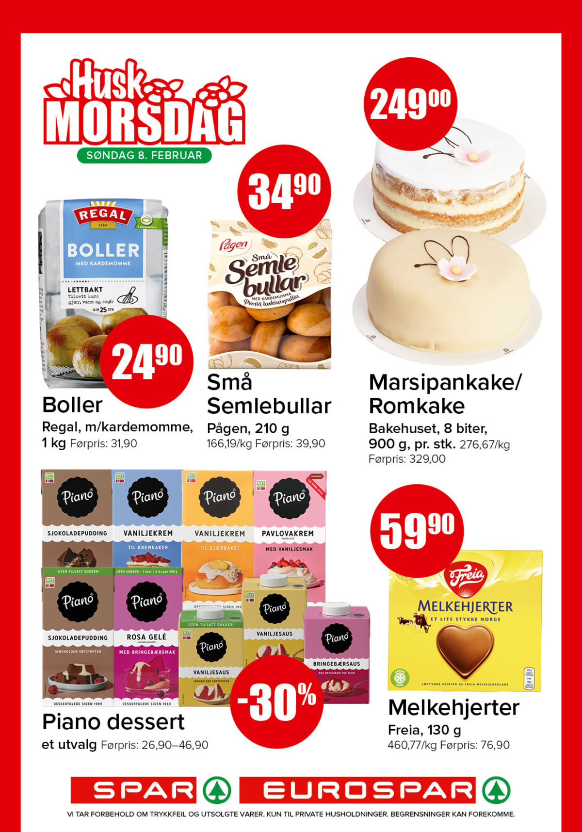 Se Spar - Eurospar kundeavis for uke 6 på Tilbudsuken.no. Se gode tilbud på mange varer, f.eks. boller regal eller små semlebullar pågen. Les kundeavisen her! Side 8