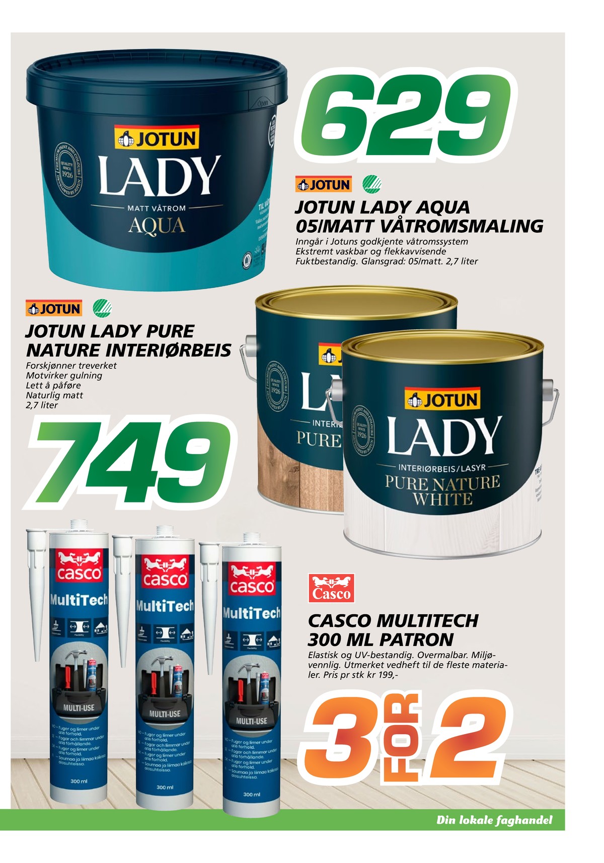 Se Coop Byggmix kundeavis for uge 6 på Tilbudsuken.no. Se gode tilbud på mange varer. Les kundeavisen her! Side 3