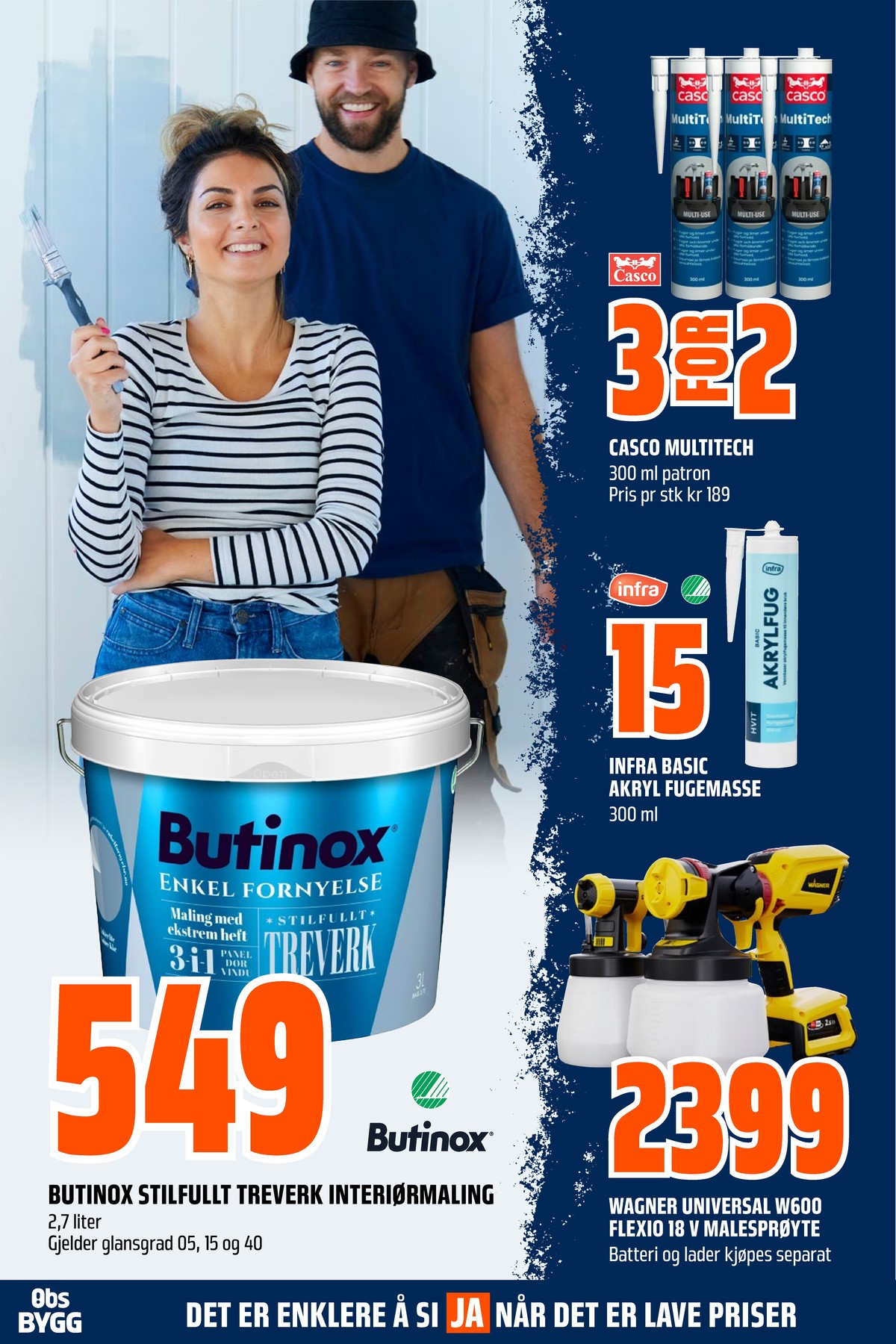 Se Coop Obs Bygg kundeavis for uge 6 på Tilbudsuken.no. Se gode tilbud på mange varer. Les kundeavisen her! Side 9