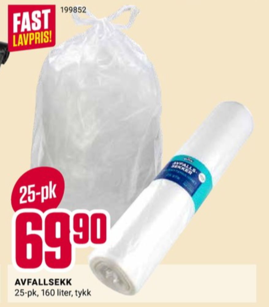 Quick, Avfallssekker