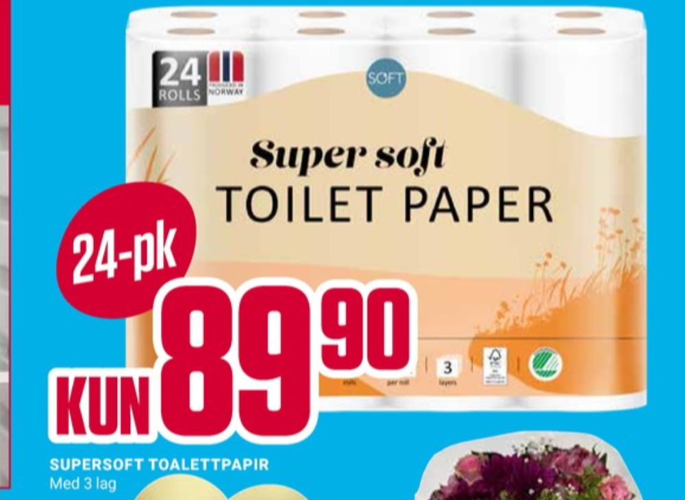 Soft Super Soft, Toalettpapir