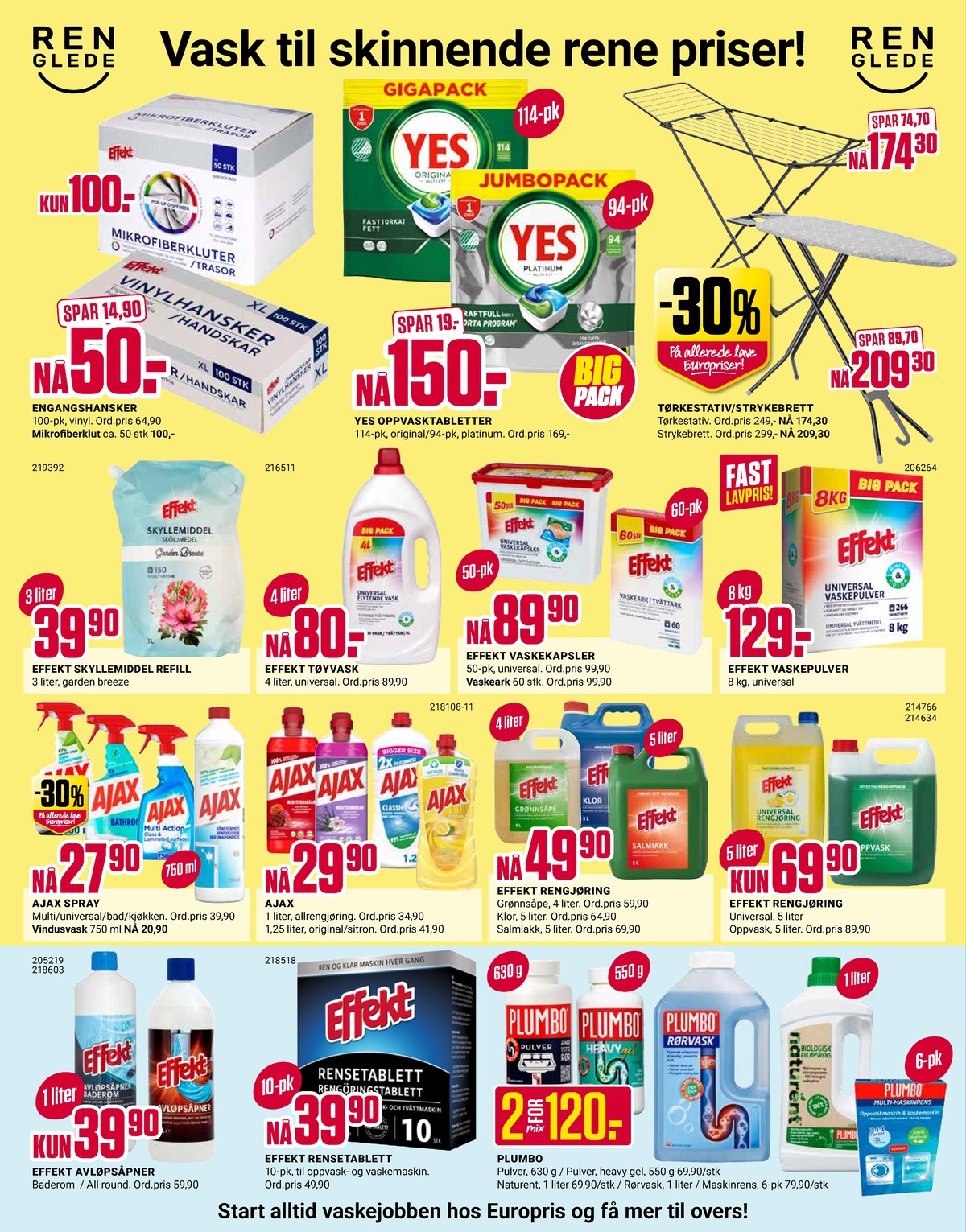 Se Europris kundeavis for uke 6 på Tilbudsuken.no. Se gode tilbud på mange varer, f.eks. tørkestativ ukjent eller strykebrett ukjent. Les kundeavisen her! Side 2