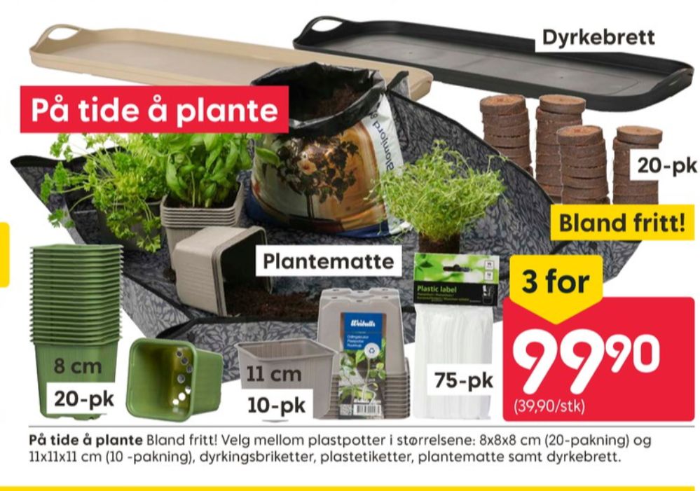 Ukjent, Dyrkningsbriketter