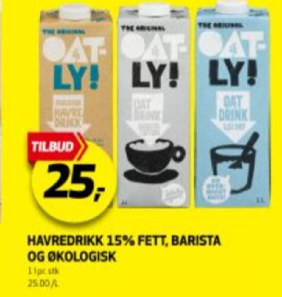Oatly, Havredrikk