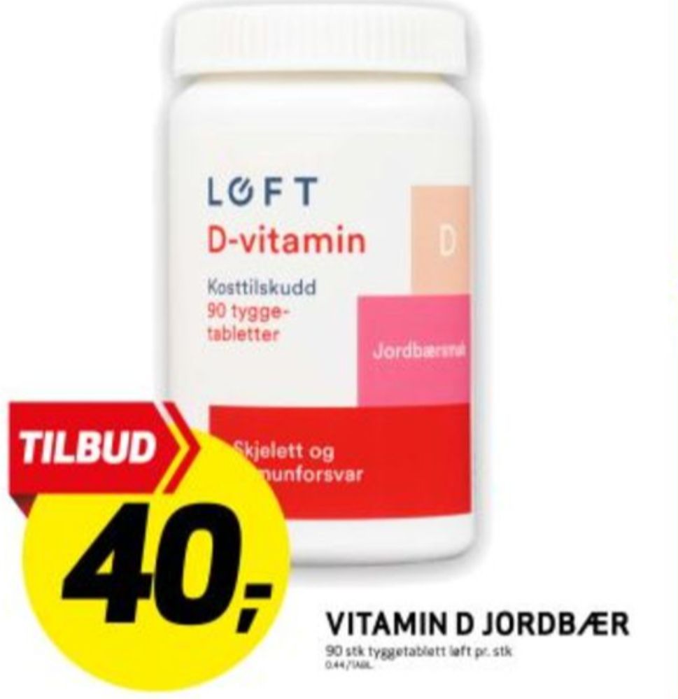 Løft, Vitamin