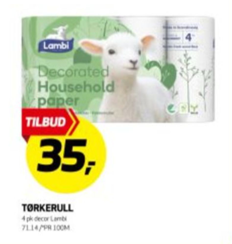 Lambi Decor, Tørkerull