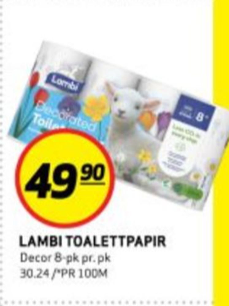 Lambi Decor, Toalettpapir