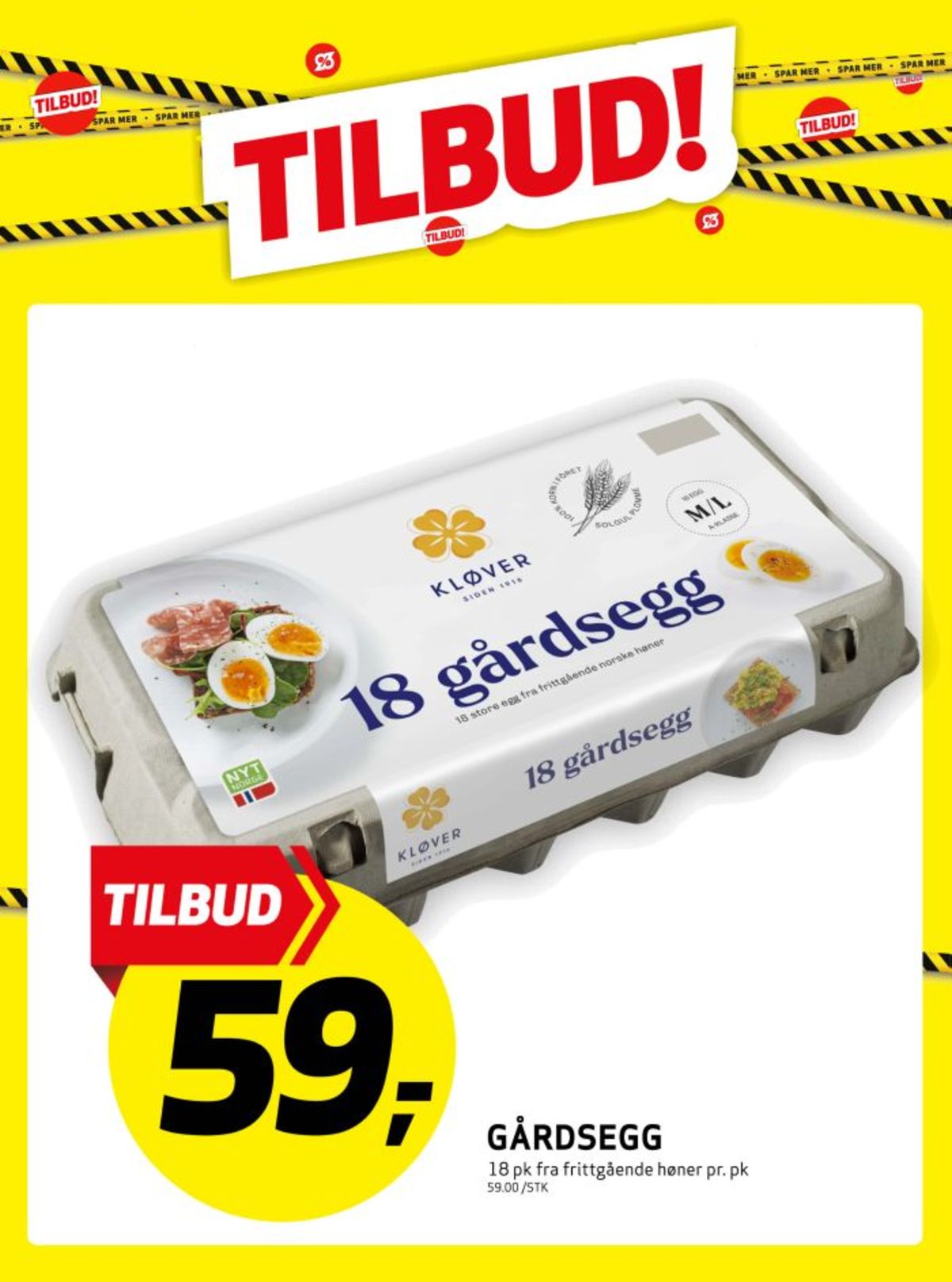 Se Bunnpris kundeavis for uke 6 på Tilbudsuken.no. Se gode tilbud på mange varer, f.eks. egg kløver eller andre varer. Les kundeavisen her! Side 13