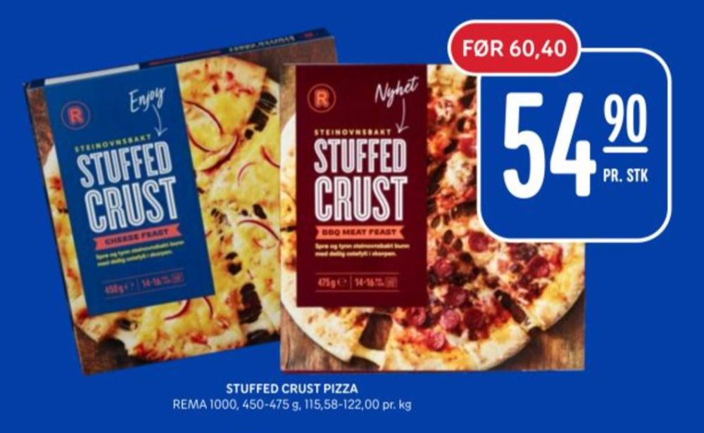 Rema 1000, Pizza Stuffed Crust