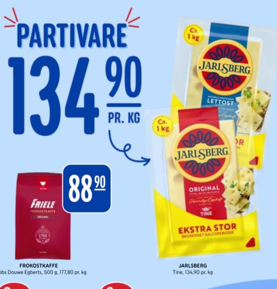 Jarlsberg, Skæreost