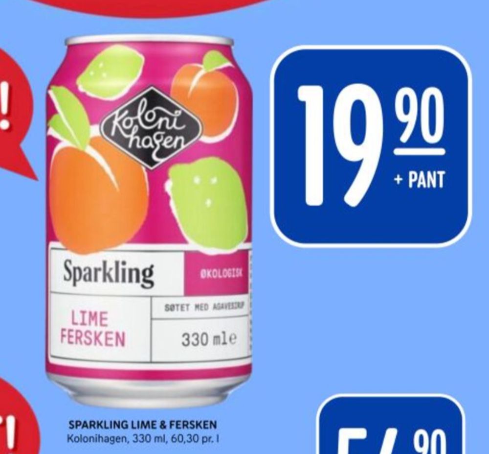 Kolonihagen, Lime Fersken Sparkling