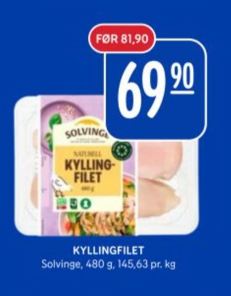 Solvinge, Kyllingfilet